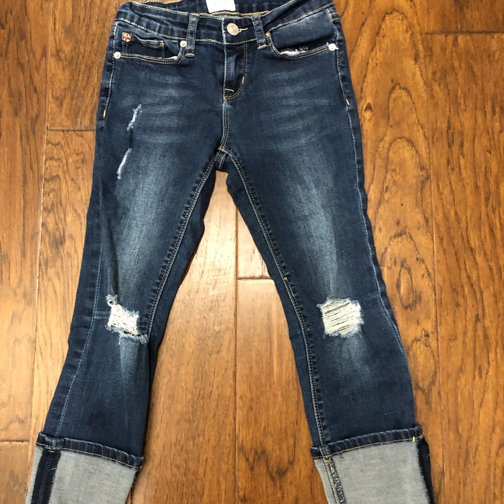 Girls Crop Jeans